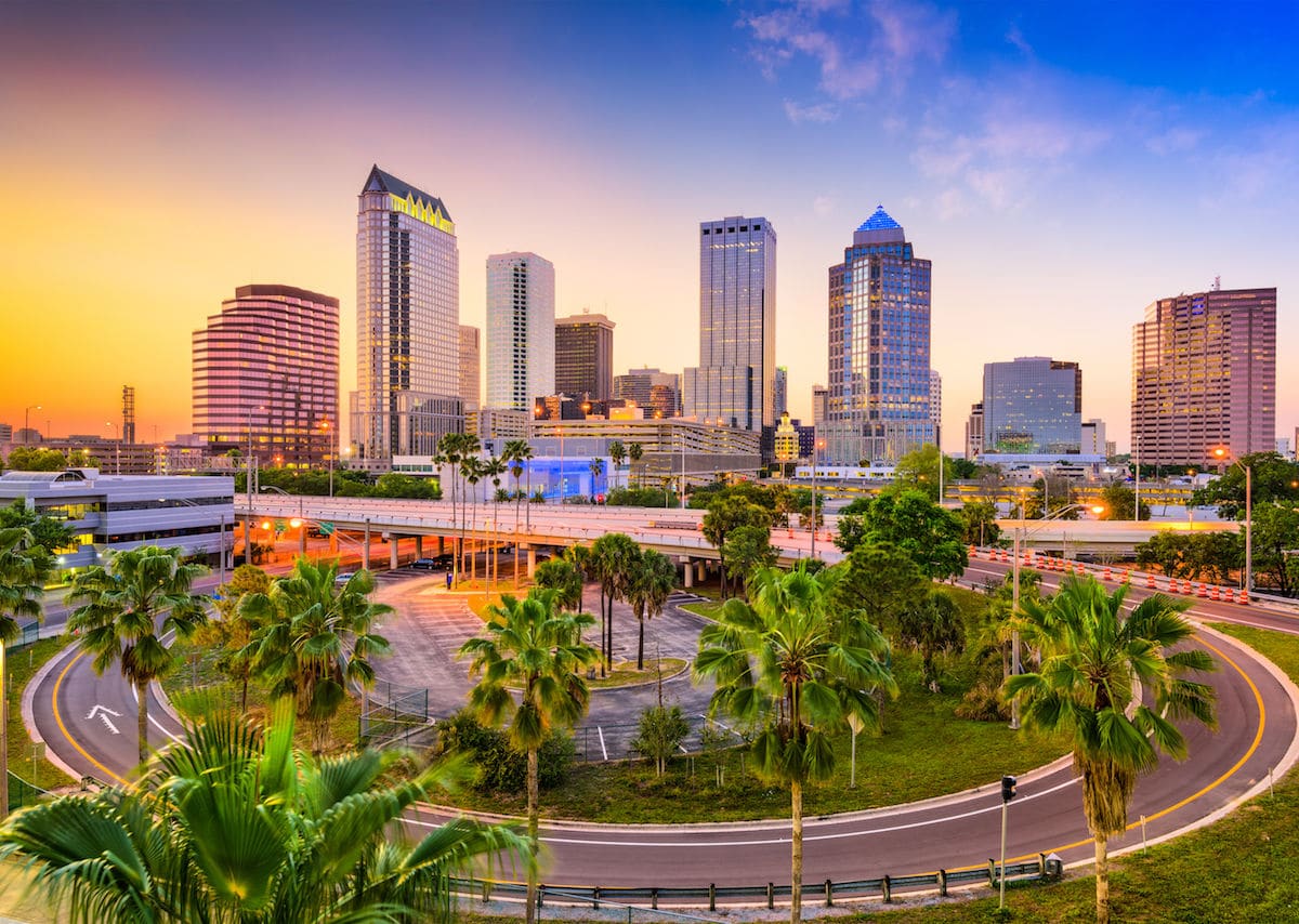 Tampa Florida Business District