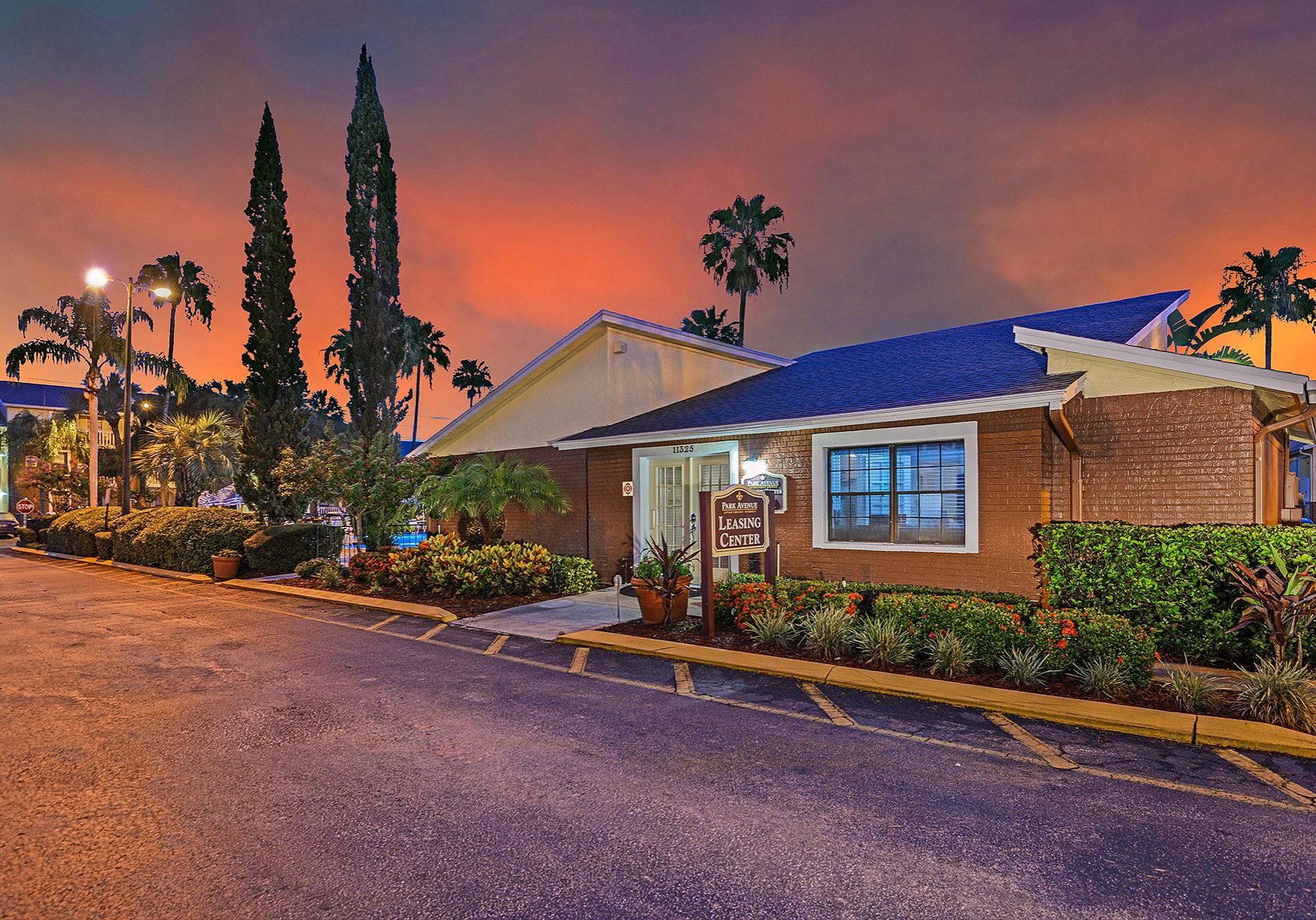 Tampa Homes at Dusk